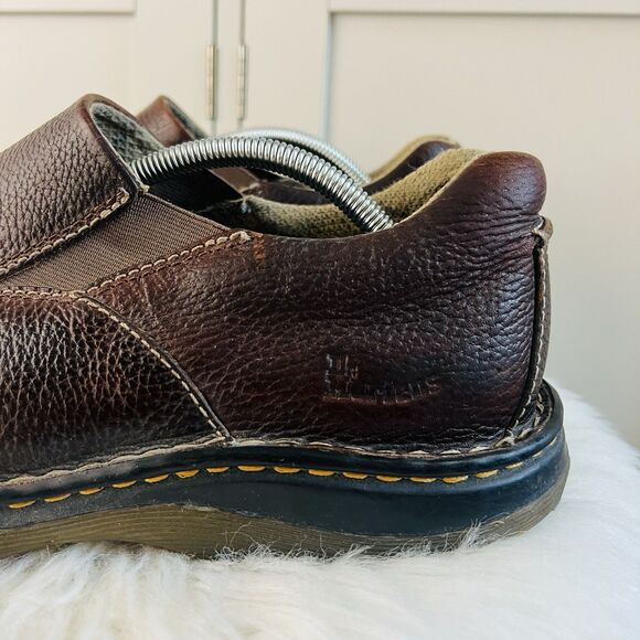 Dr. Martens 11233 Tevin Brown Leather Slip on Loafers Doc Marten Mens Size 13 main image 8